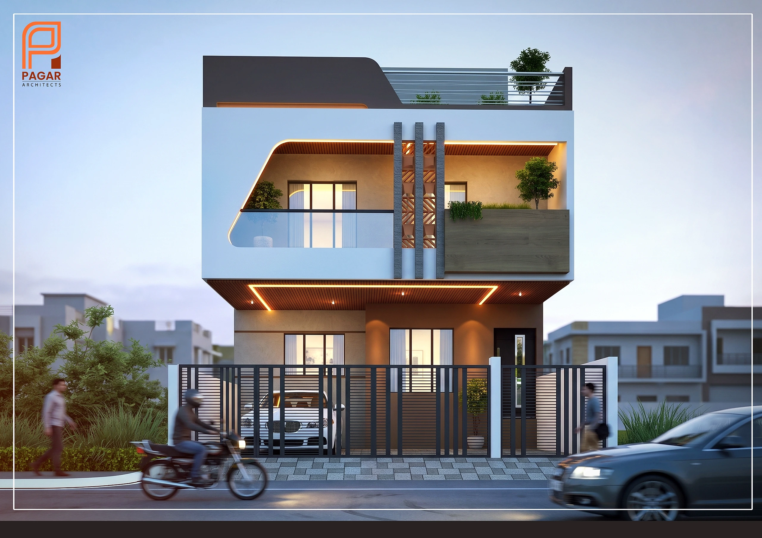 Commercial project by Pagar Architects